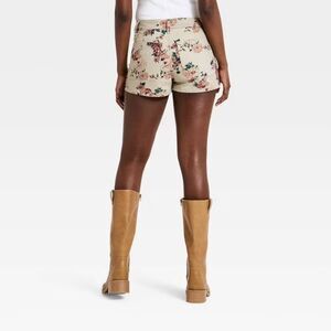 Women's Western Highest-Rise Floral Sailor Jean Shorts - Universal Thread™